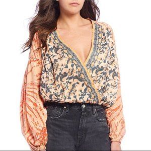Free People Cruisin Together Printed Top